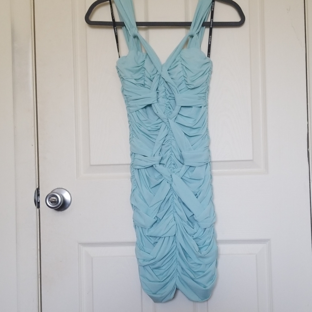 BEBE Teal dress